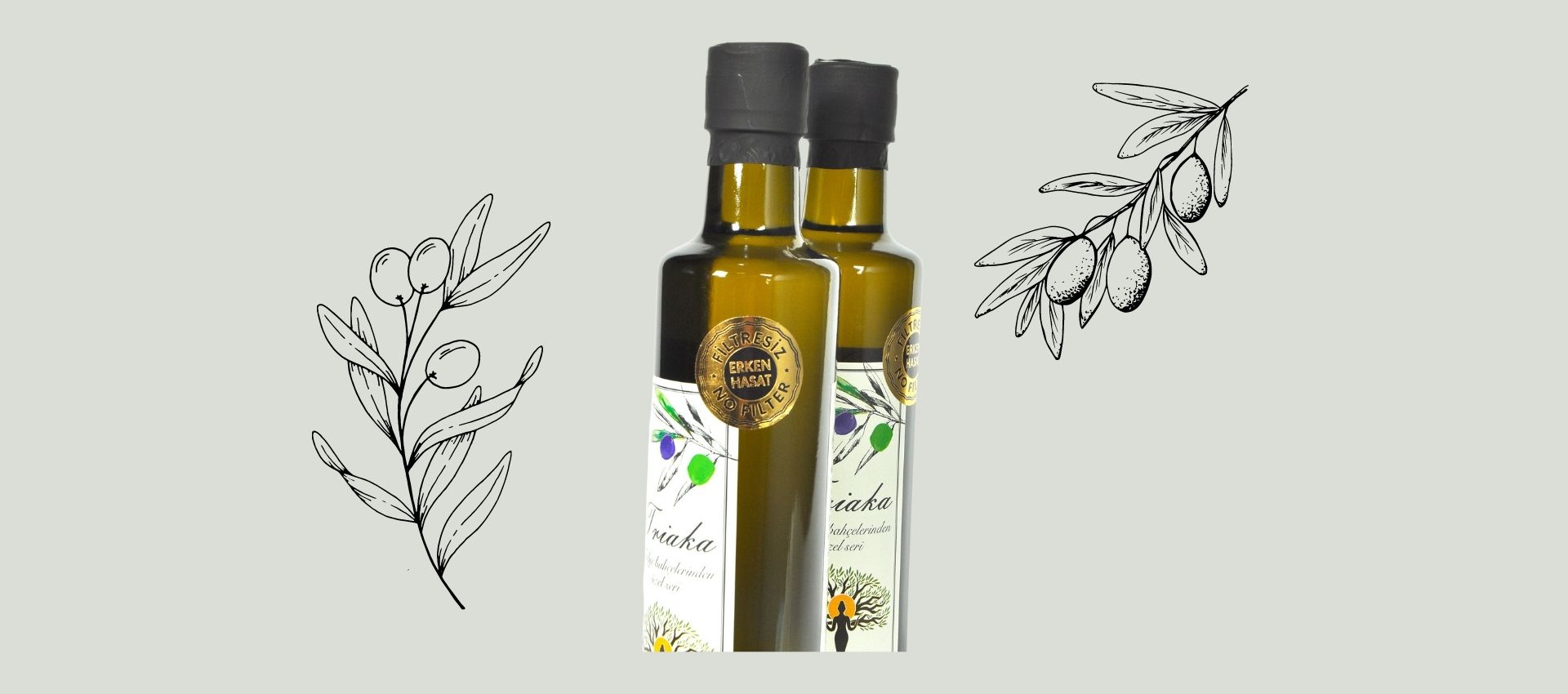 Triaka Naturel Sızma Zeytinyağı